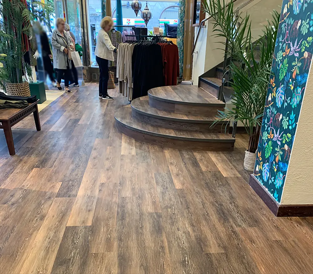 Vinyllocking Rustictally Oak Indiska 1