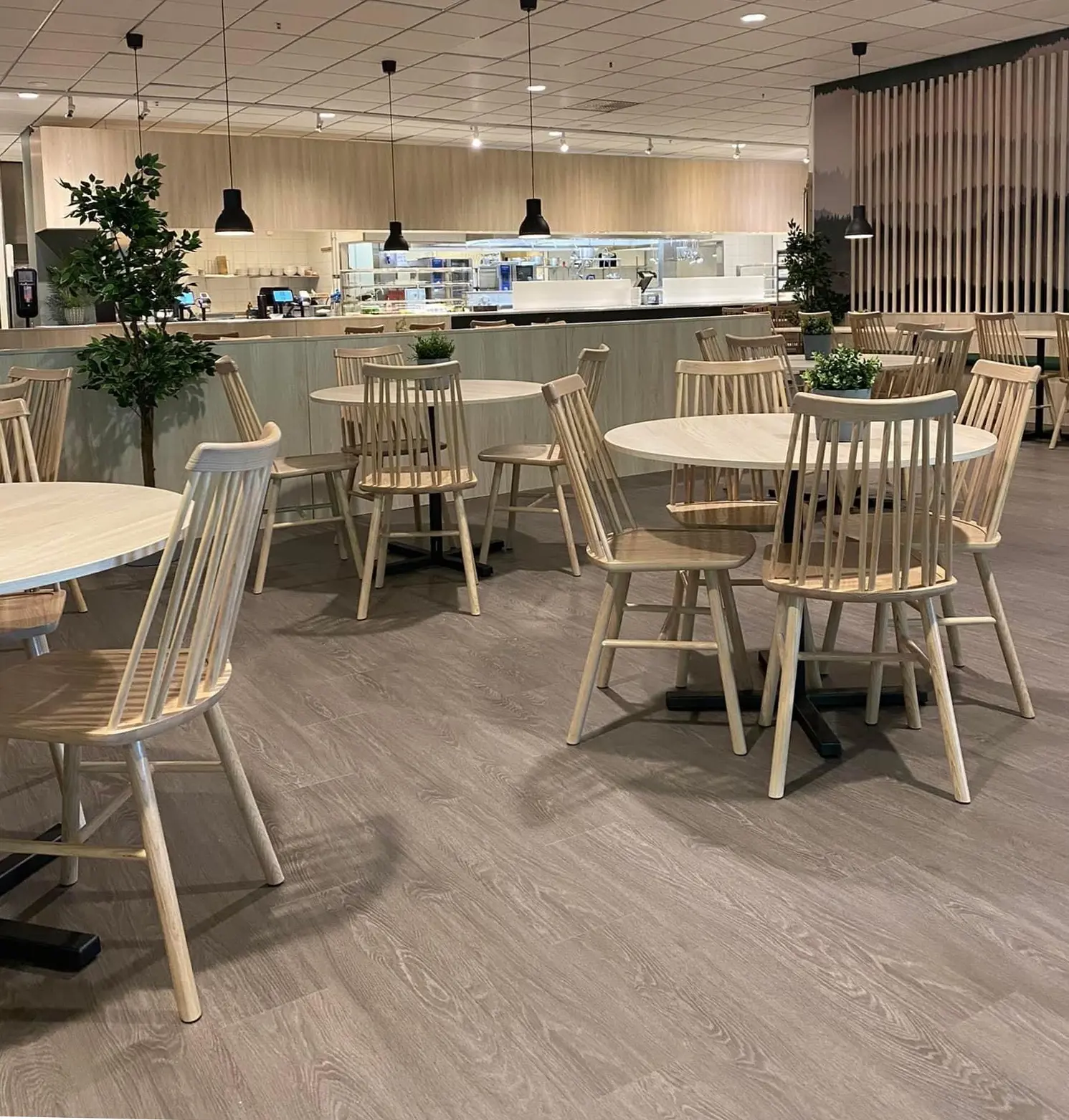 FuturaPublic - Ljust biobaserat miljögolv från FuturaFloors – PVC-fritt och miljövänligt alternativ